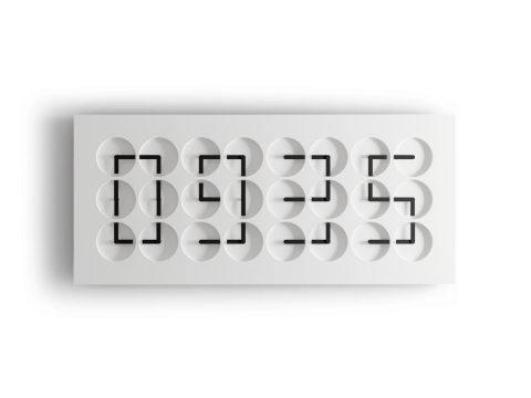 ClockClock 24 white